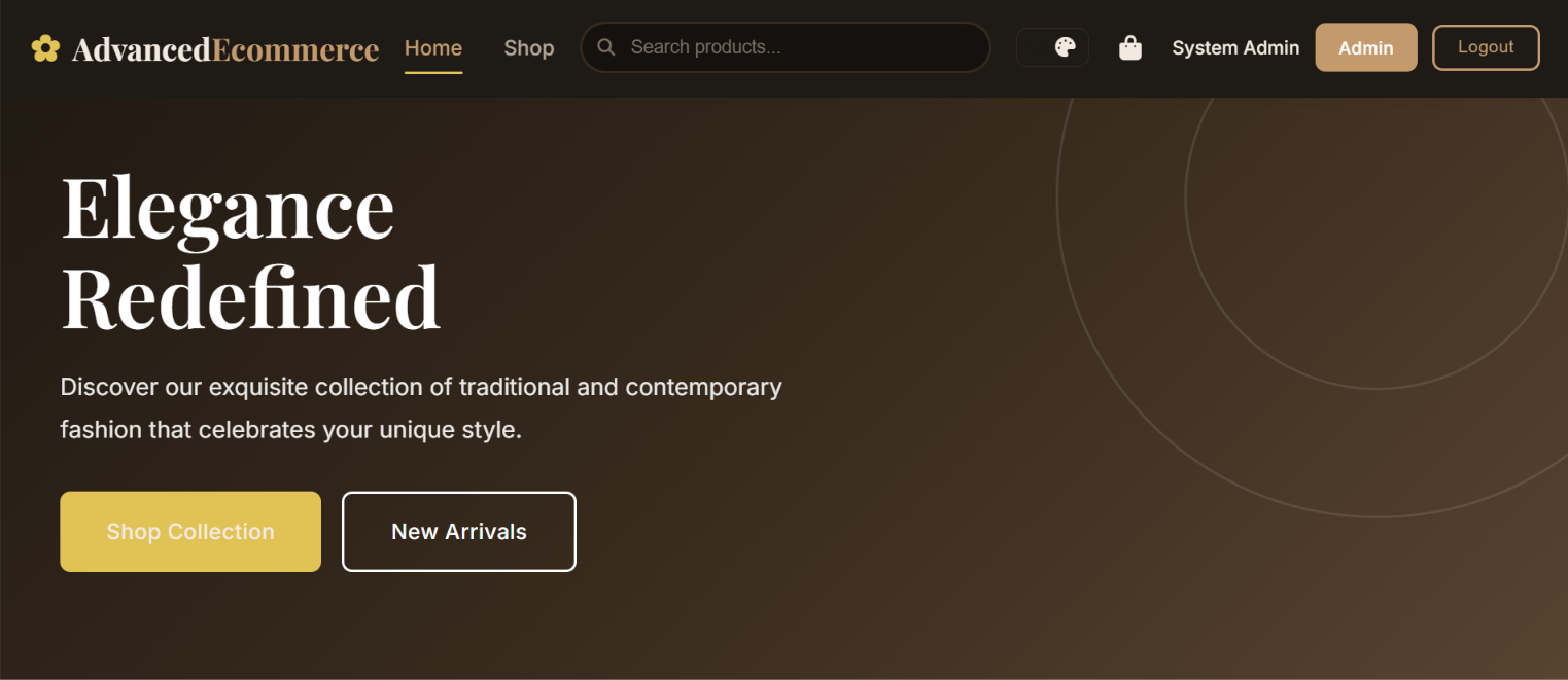 Advanced E-Commerce